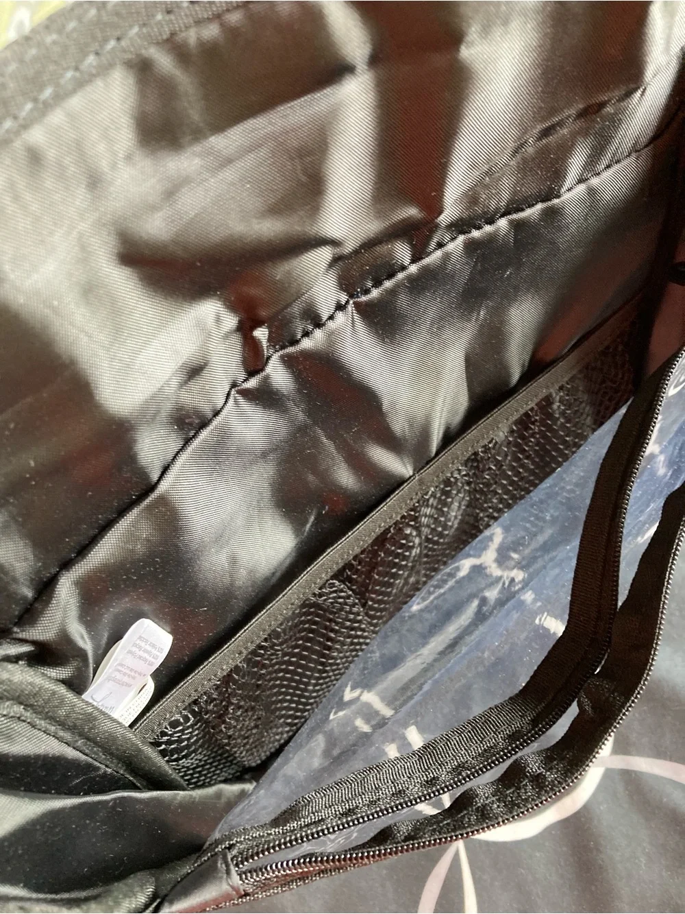 thirty-one Black & White Brushstroke Cosmetic/Train Case